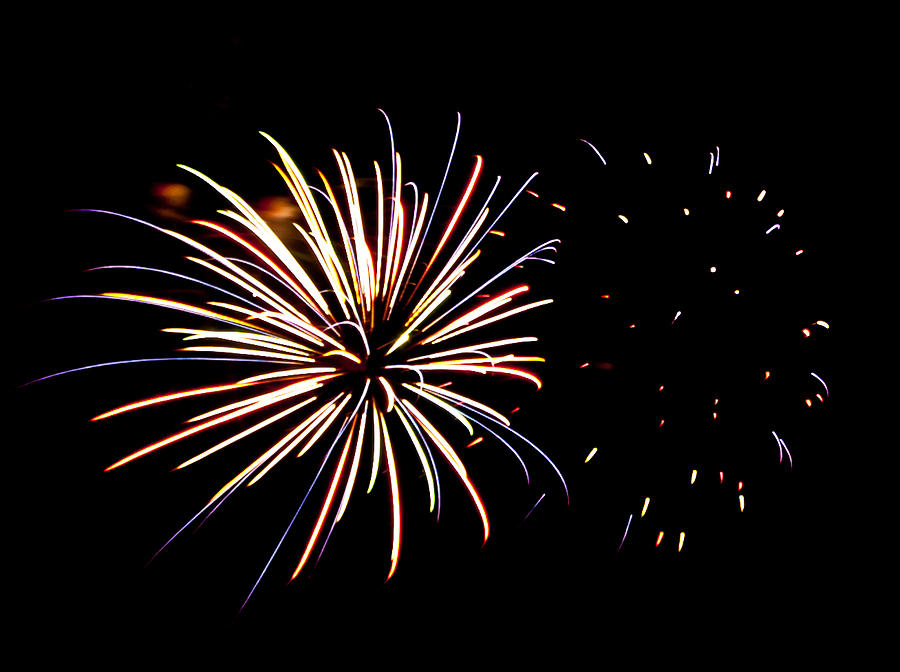 Fireworks #1 Photograph by Anthony Doudt