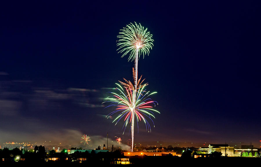 Fireworks Photograph by Elijah Weber Fine Art America