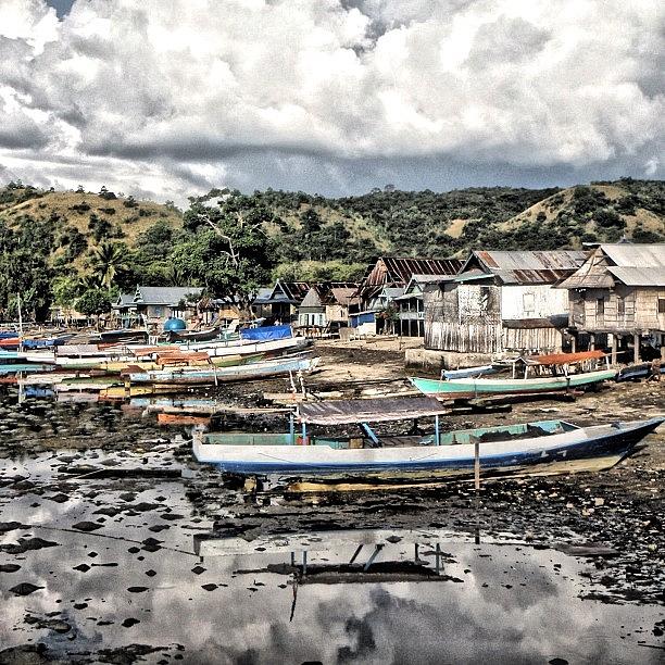 Cool Photograph - Fisherman Village #1 by Arya Swadharma