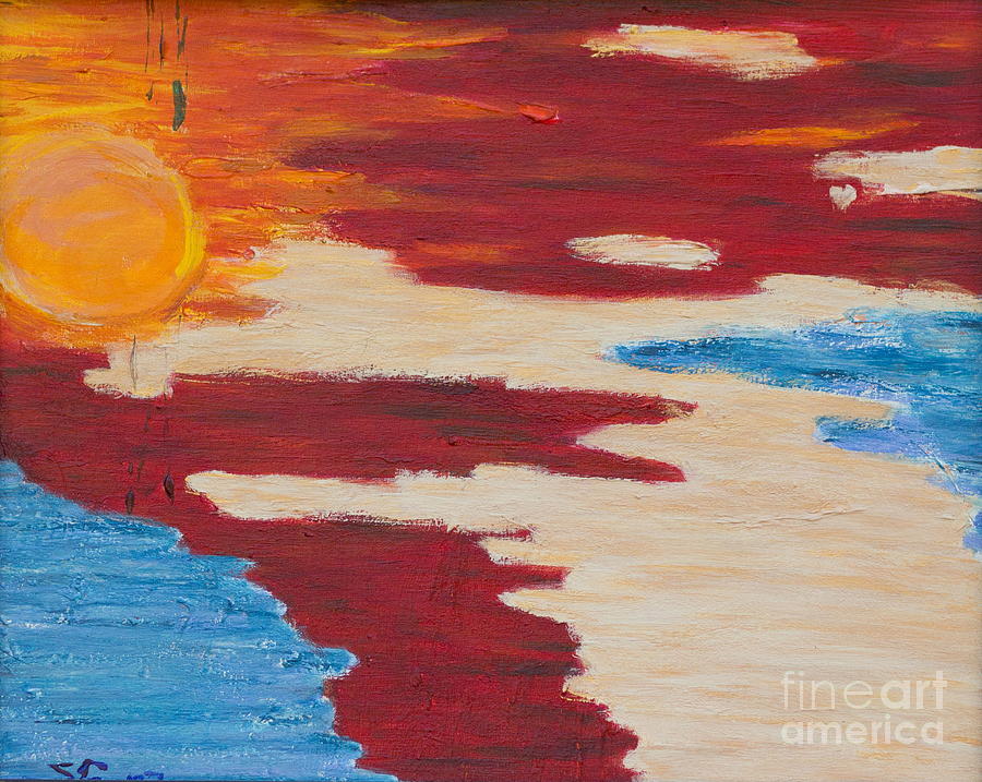 Flip Flops Optional #1 Painting by Scott Gearheart