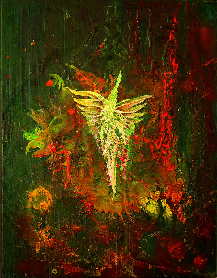 Fairy Painting - Forest Messenger #1 by Colin Young
