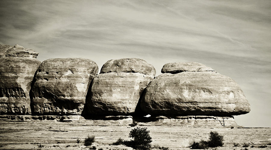 Four Boulders #3 Photograph by Marilyn Hunt