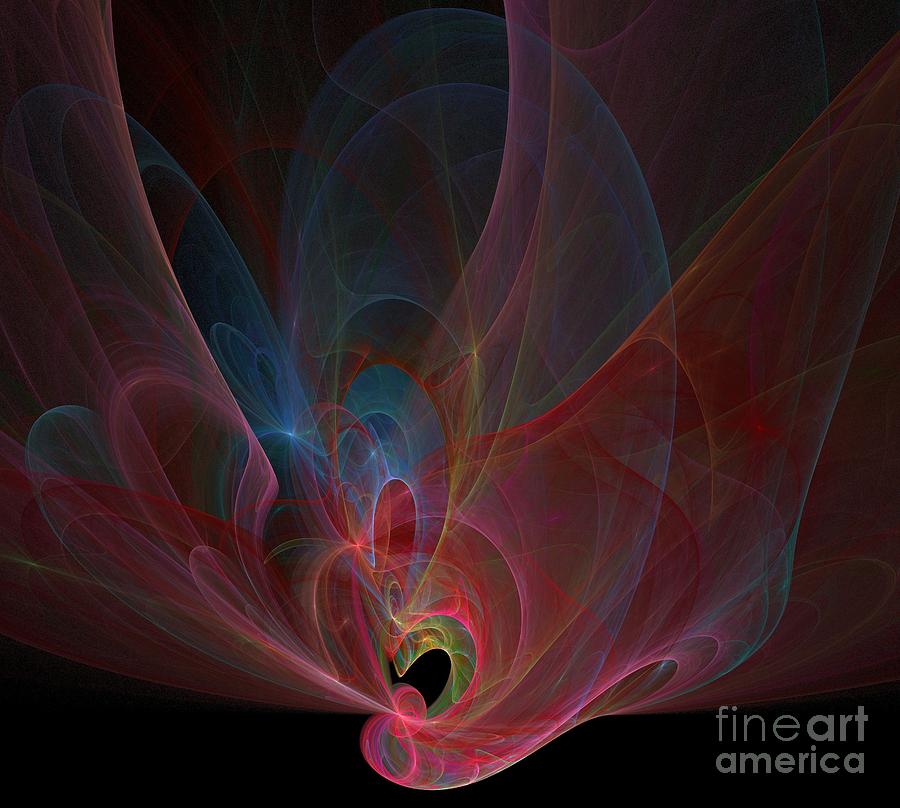 Fractal - colorful #1 Digital Art by Henrik Lehnerer