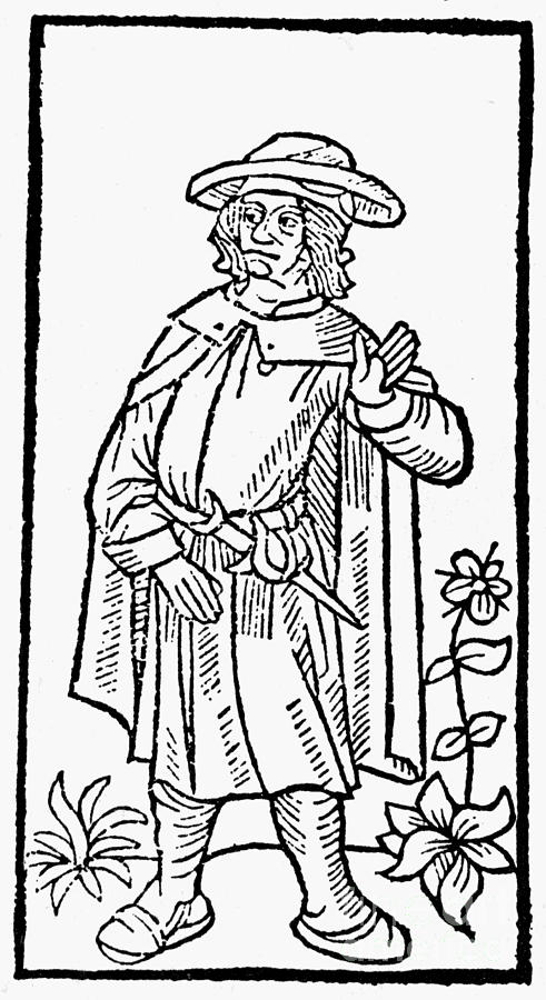Francois Villon (1431-1463) #1 Photograph by Granger Francois Villon (1431-1463) #1 Photograph by Granger