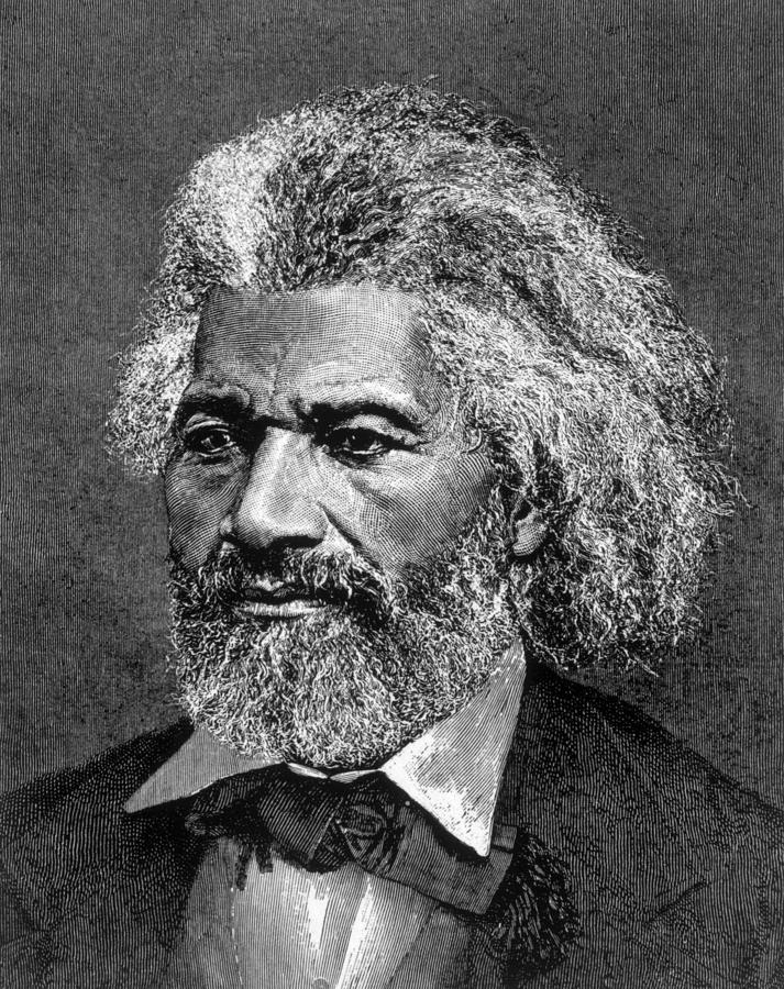 Frederick Douglass Ca. 1817-1895 #1 Photograph by Everett
