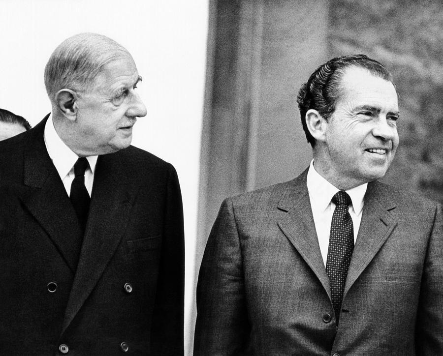 French President Charles De Gaulle Photograph by Everett | Fine Art America