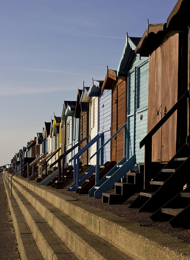 Frinton on Sea Beach Huts Photograph by Darren Burroughs - Fine Art America