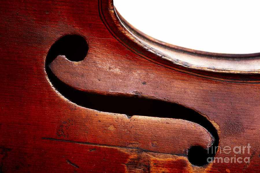 Music Photograph - G clef #1 by Michal Boubin
