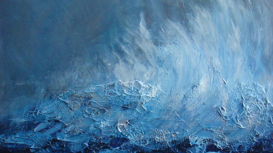 Gale Force 10 #1 Painting by Celeste Friesen
