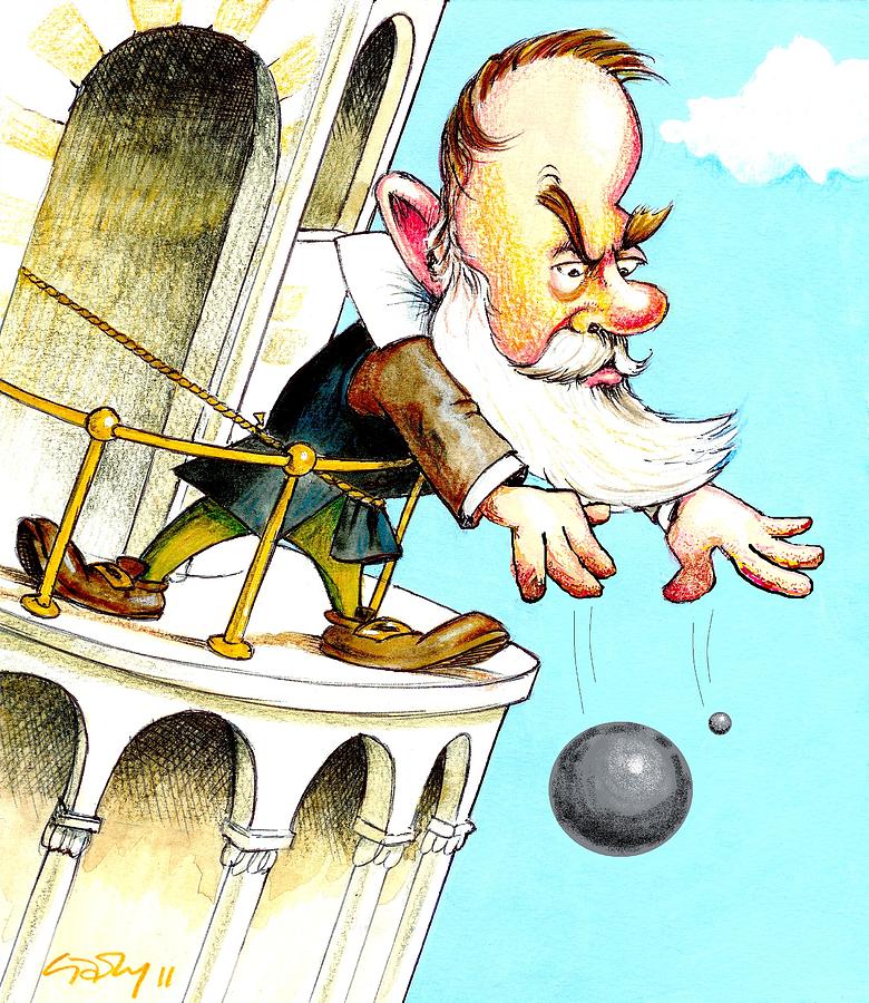 galileo galilei free fall experiment