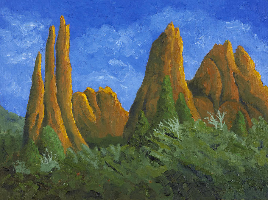 Garden of the Gods #2 Painting by Garry McMichael