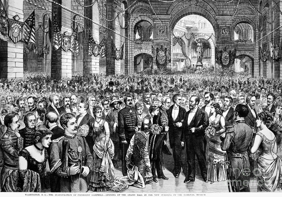 Garfield Inauguration, 1881 #1 Photograph by Granger