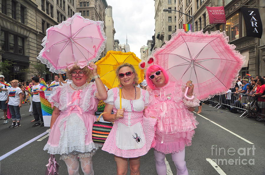 Gay Pride NYC 2011 #1 Photograph by Mark Gilman