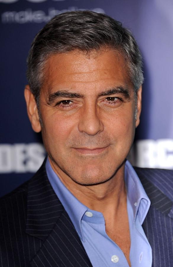 George Clooney At Arrivals For The Ides Photograph by Everett - Fine ...