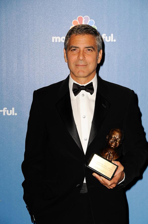 George Clooney Photograph - George Clooney Wearing Giorgio Armani #1 by Everett