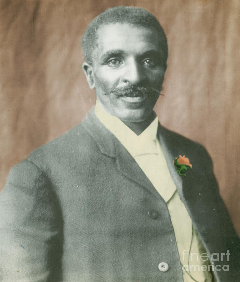 George W. Carver, African-american #1 Photograph by Science Source