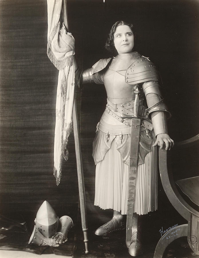 Joan Of Arc Photograph - Geraldine Farrar (1882-1967) #1 by Granger
