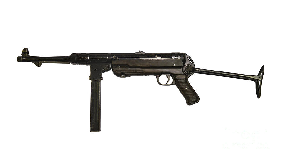 German Mp-40 Submachine Gun Photograph by Andrew Chittock