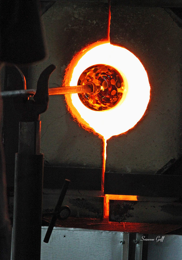 Glass Blowing V Photograph by Suzanne Gaff