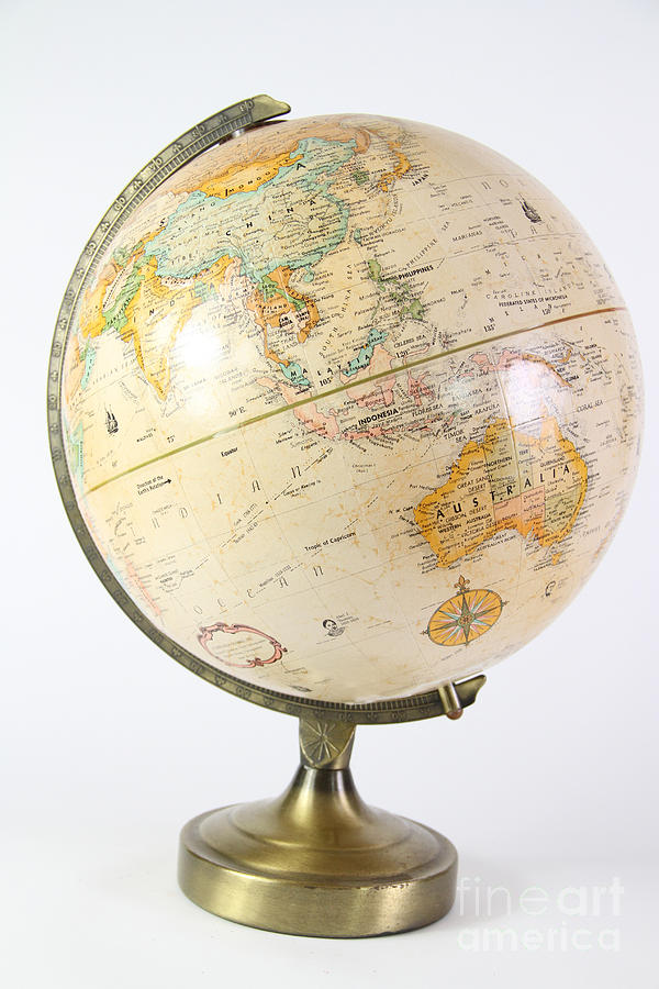 Globe #1 Photograph by Photo Researchers, Inc.