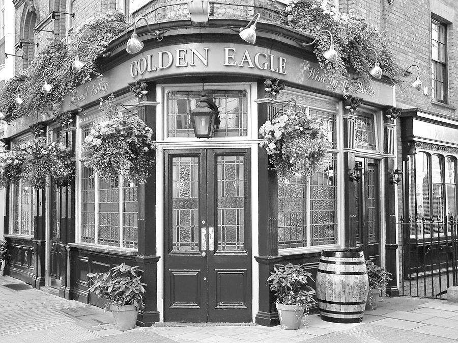 Golden Eagle Pub #1 Photograph by Joseph Hendrix
