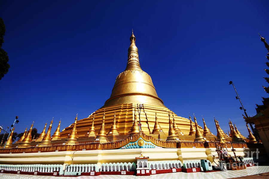 Golden stupa Photograph by Chalad Sombunyawiroch - Fine Art America