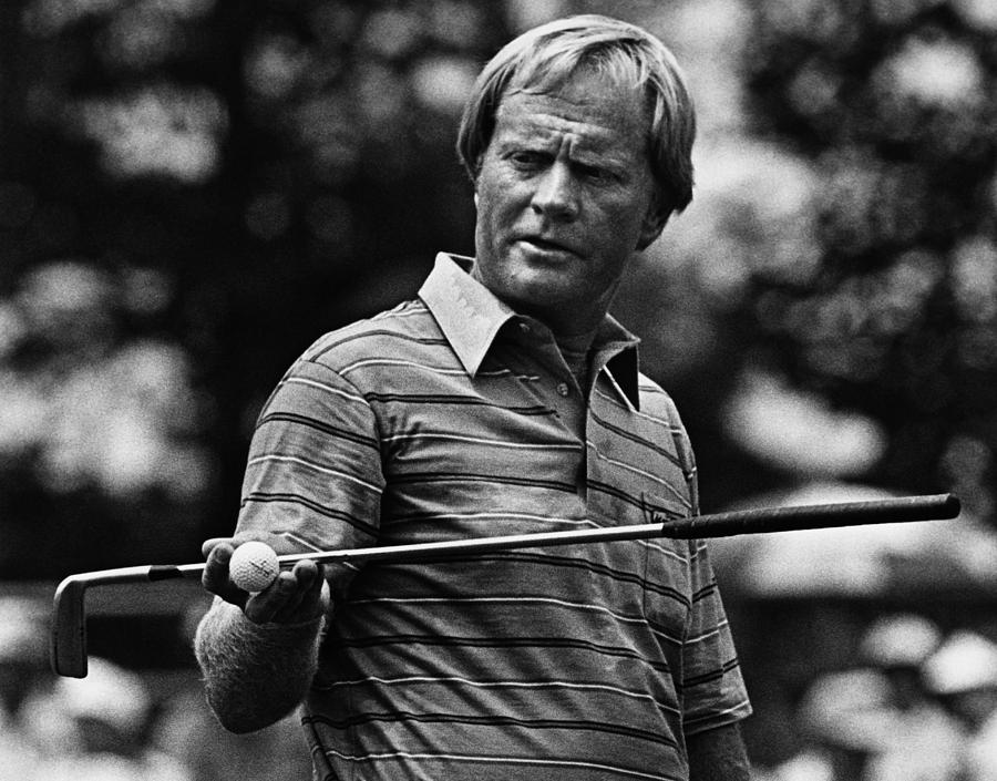 Golf Photograph - Golf Pro Jack Nicklaus, August, 1984 #1 by Everett