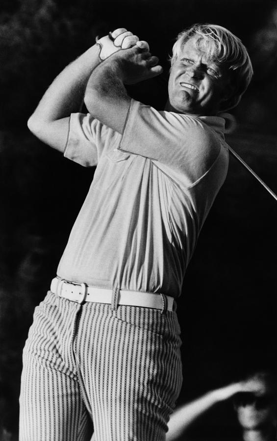 Golf Photograph - Golf Pro Jack Nicklaus, C. 1970s #1 by Everett