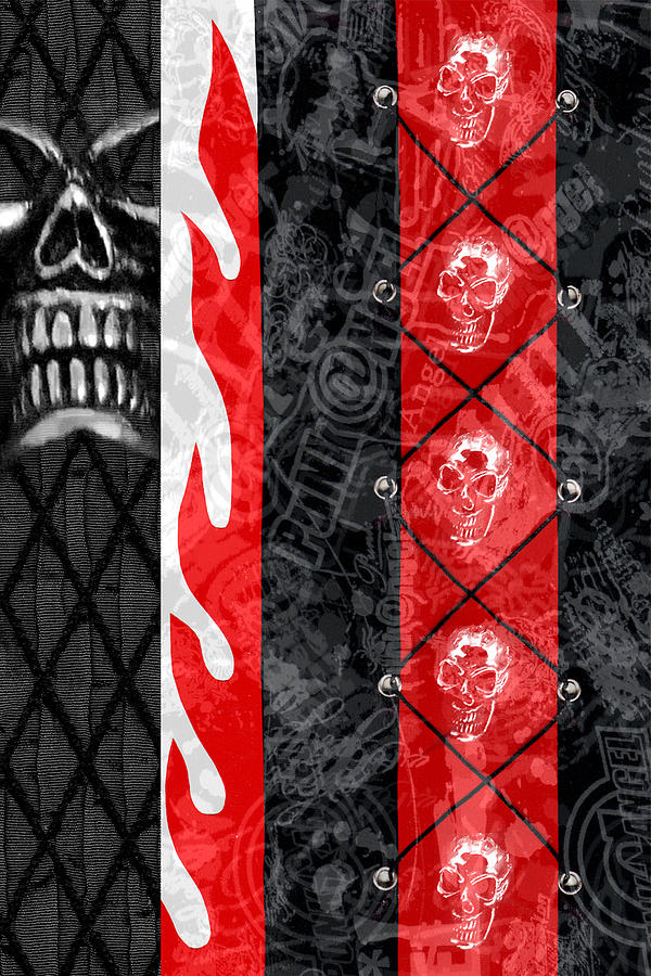 Gothic Punk  Digital Art by Roseanne Jones