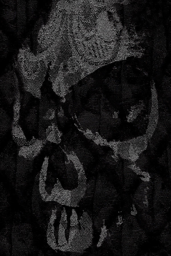 Gothic Skull Digital Art by Roseanne Jones