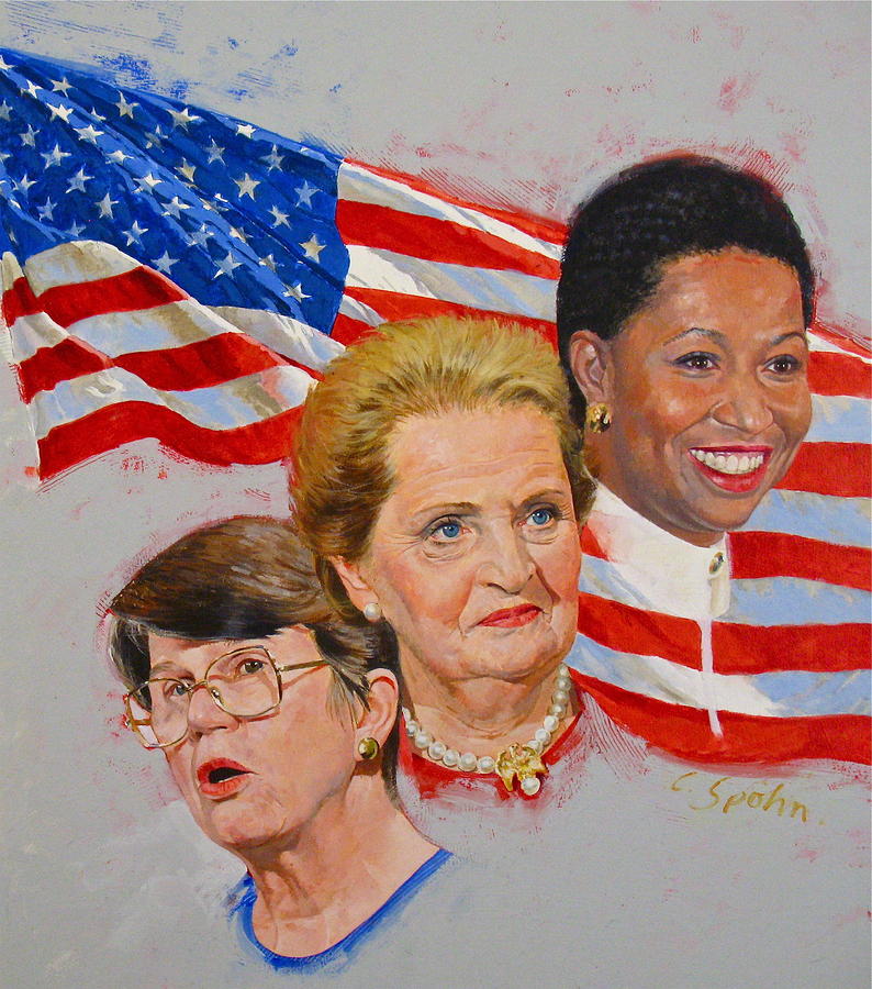 Government  #1 Painting by Cliff Spohn