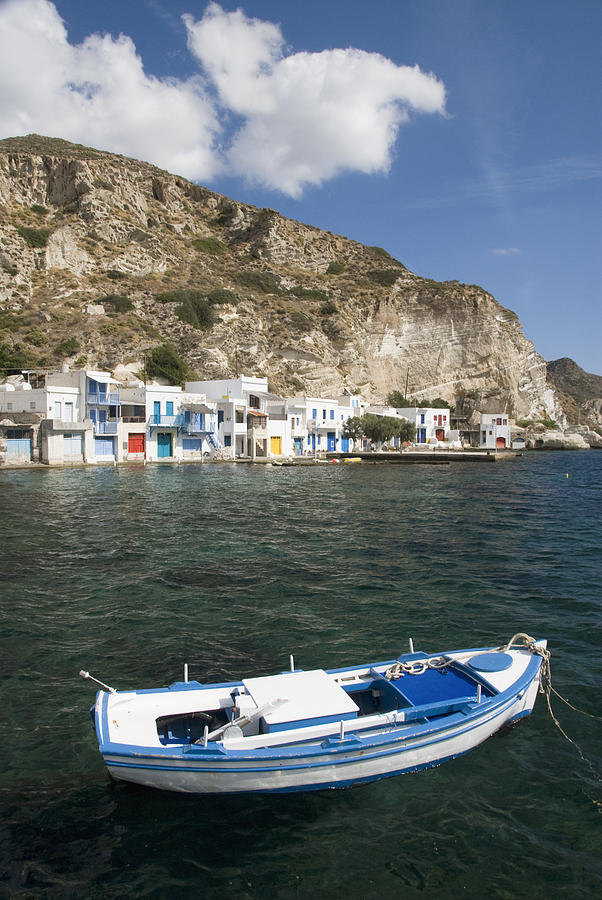 Paradise Photograph - Greek Fishing Boat #1 by Gloria & Richard Maschmeyer