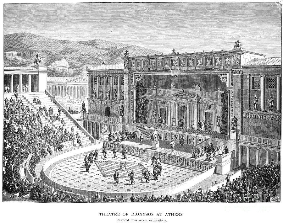 Древнегреческий театр картинки