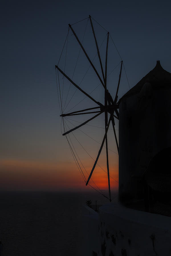 Greek Photograph - Greek Windmill #1 by Joana Kruse