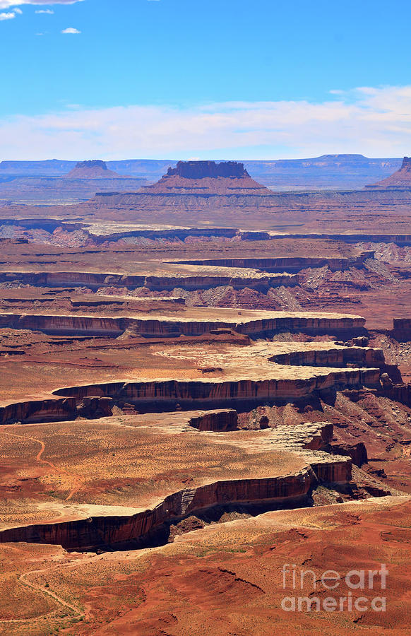 Landscape Photograph - Green River Overlook in Canyonlands National Park #2 by Louise Heusinkveld