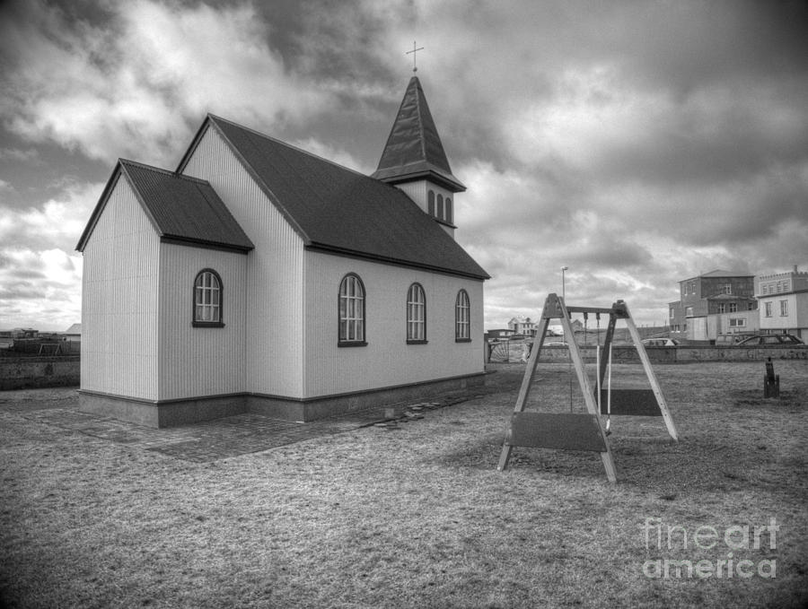 Grindavik Church I Iceland #1 Photograph by Jack Torcello