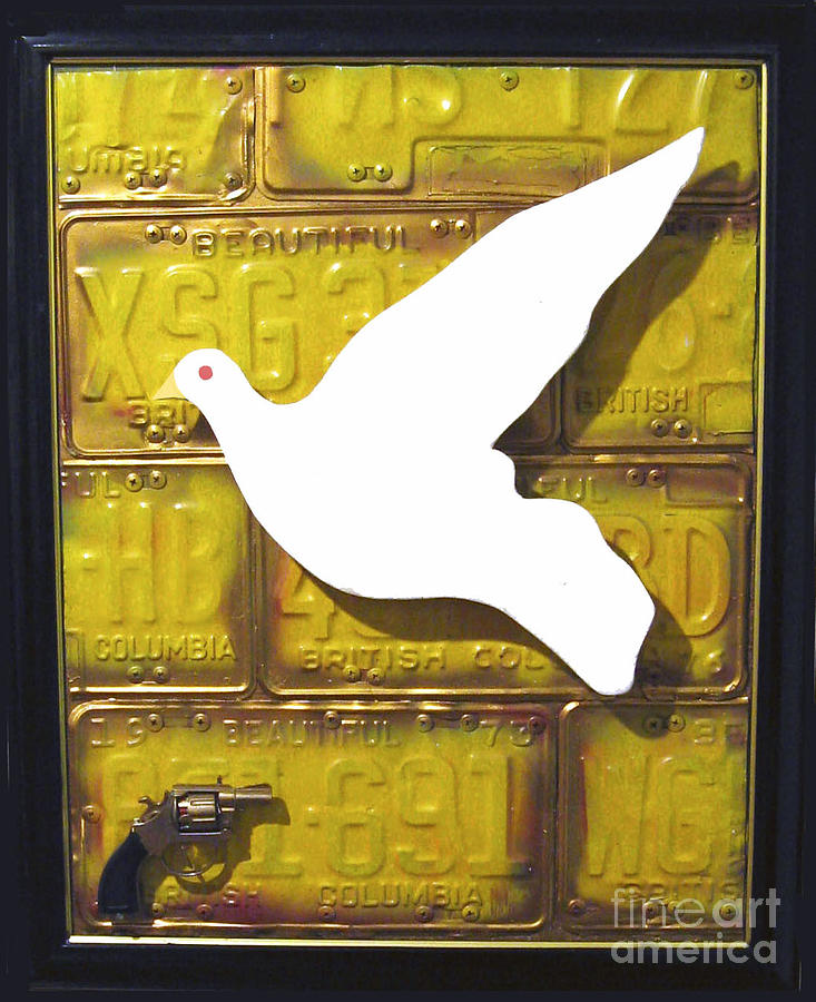 Gunning For Peace #1 Mixed Media by Bill Thomson