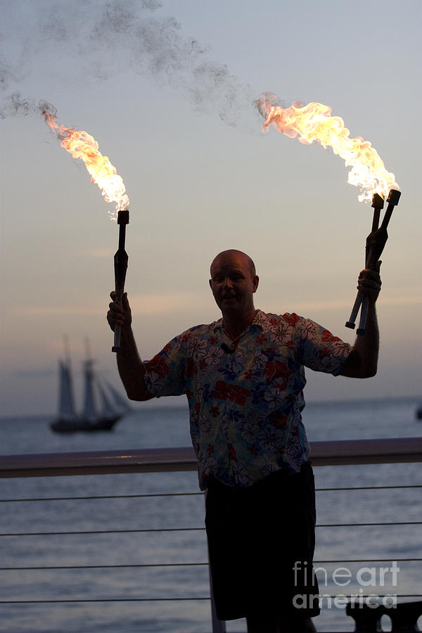 Guy Collins At Key West Photograph by Christopher Purcell