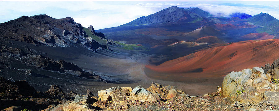 Haleakala Crater #1 Photograph by Sheila Kay McIntyre