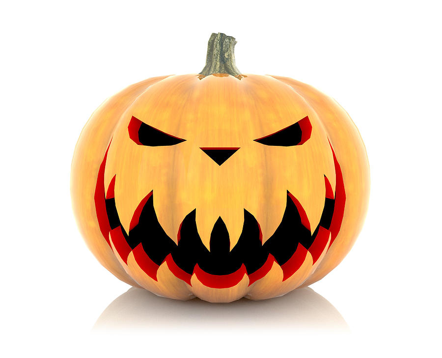 Halloween Pumpkin Digital Art