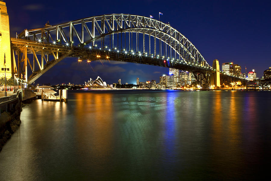 Harbour Lights Photograph by Renee Doyle | Fine Art America