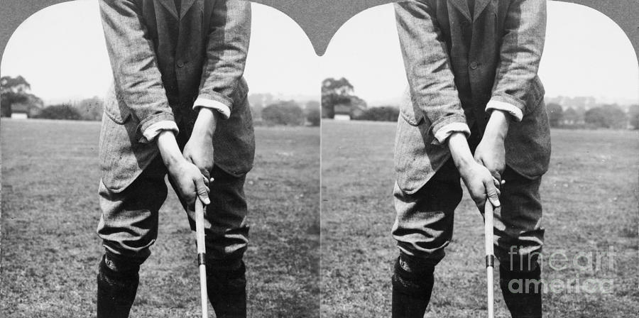 Golf Photograph - Harry Vardon (1870-1937) #1 by Granger