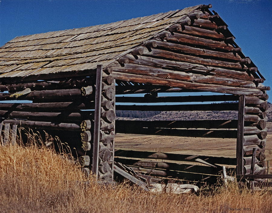 Hay Shed Photograph by Michael Potts