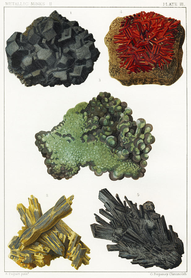 Heavy Metal Minerals #1 Photograph by Sheila Terry