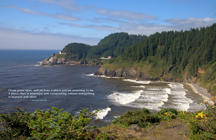 Heceta Head Lighthouse #1 Photograph by Mick Anderson