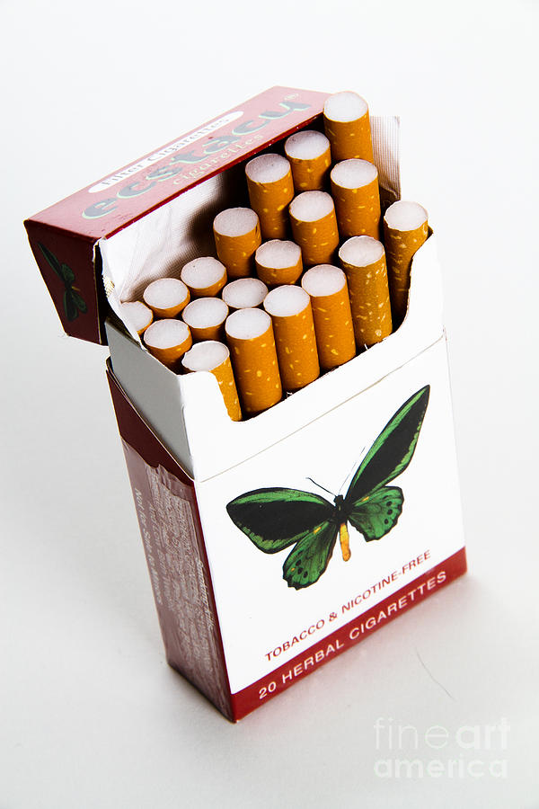 Herbal Cigarettes #1 Photograph by Photo Researchers