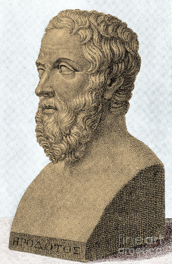 Herodotus, Ancient Greek Historian #1 by Science Source