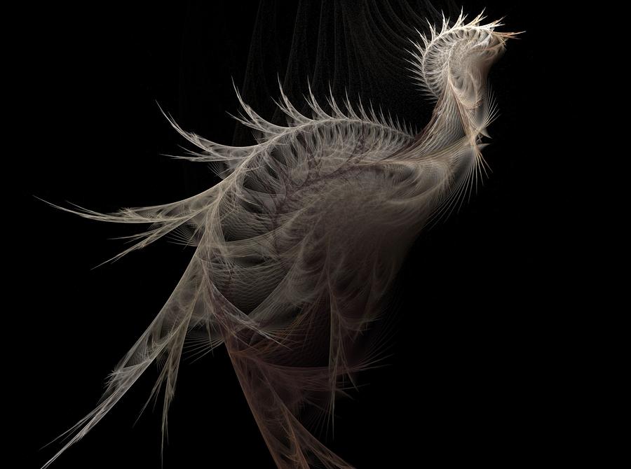 Heron #1 Digital Art by Michele Caporaso