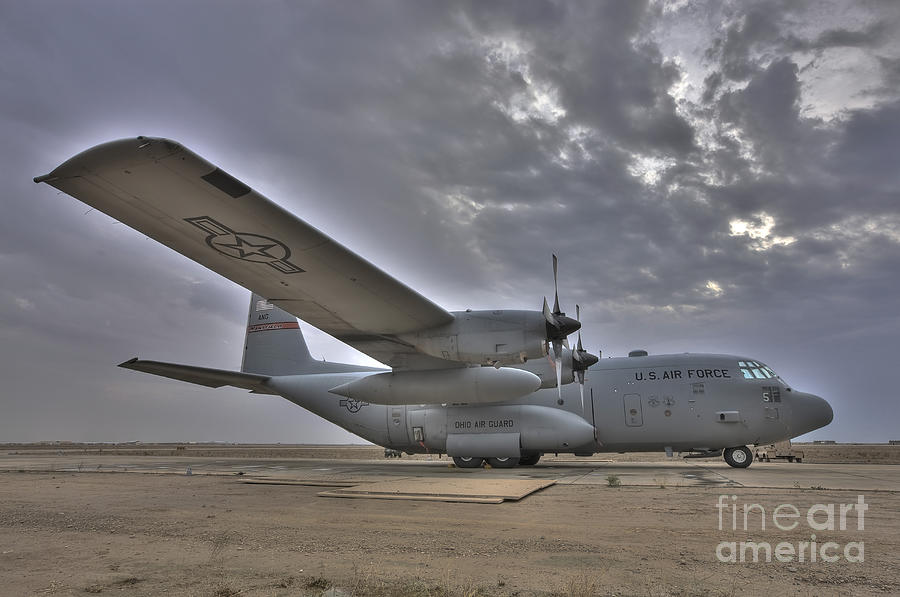 High Dynamic Range Image Of A U.s. Air #1 Photograph by Terry Moore
