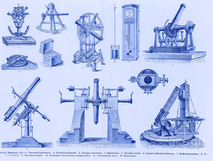 Historical Astronomy Instruments #3 Photograph by Science Source